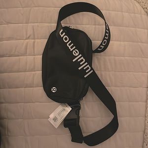 Lululemon everywhere belt bag. New with tags. Black and never used.